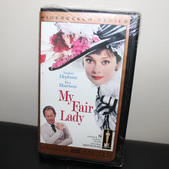 3/$55❤️sealed vintage 1996 MY FAIR LADY (1964) Widescreen VHS hard case CBS Fox - Picture 7 of 7